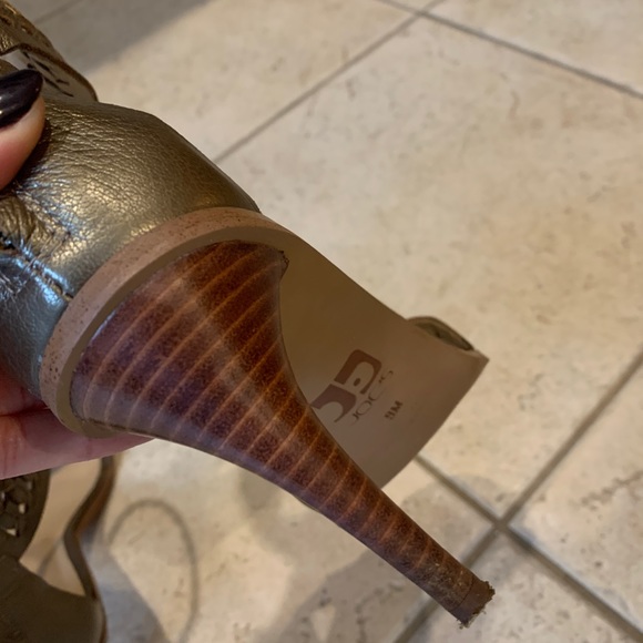 Joe’s Jeans Braided Strap Heeled Sandals - Picture 7 of 10